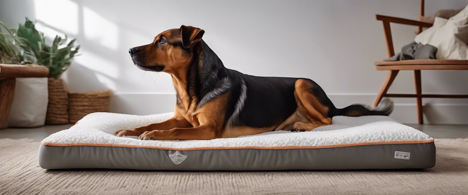 Memory foam dog bed maintenance