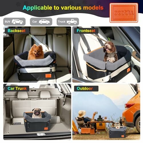 Soboll Dog Car Seat